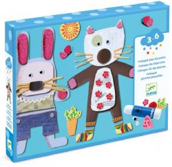DJECO COLLAGES DES PETITS - PETITS ANIMAUX